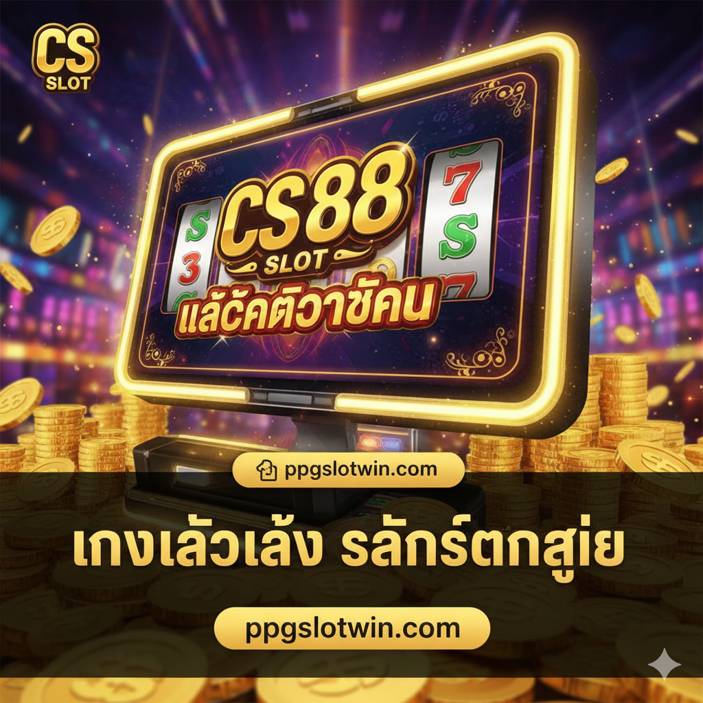 ดีไซน์สไตล์ไทยออนไลน์ที่เน้นความหรูหรานีออนของ CS 88 Slot และ Jackpot บน ppgslotwin