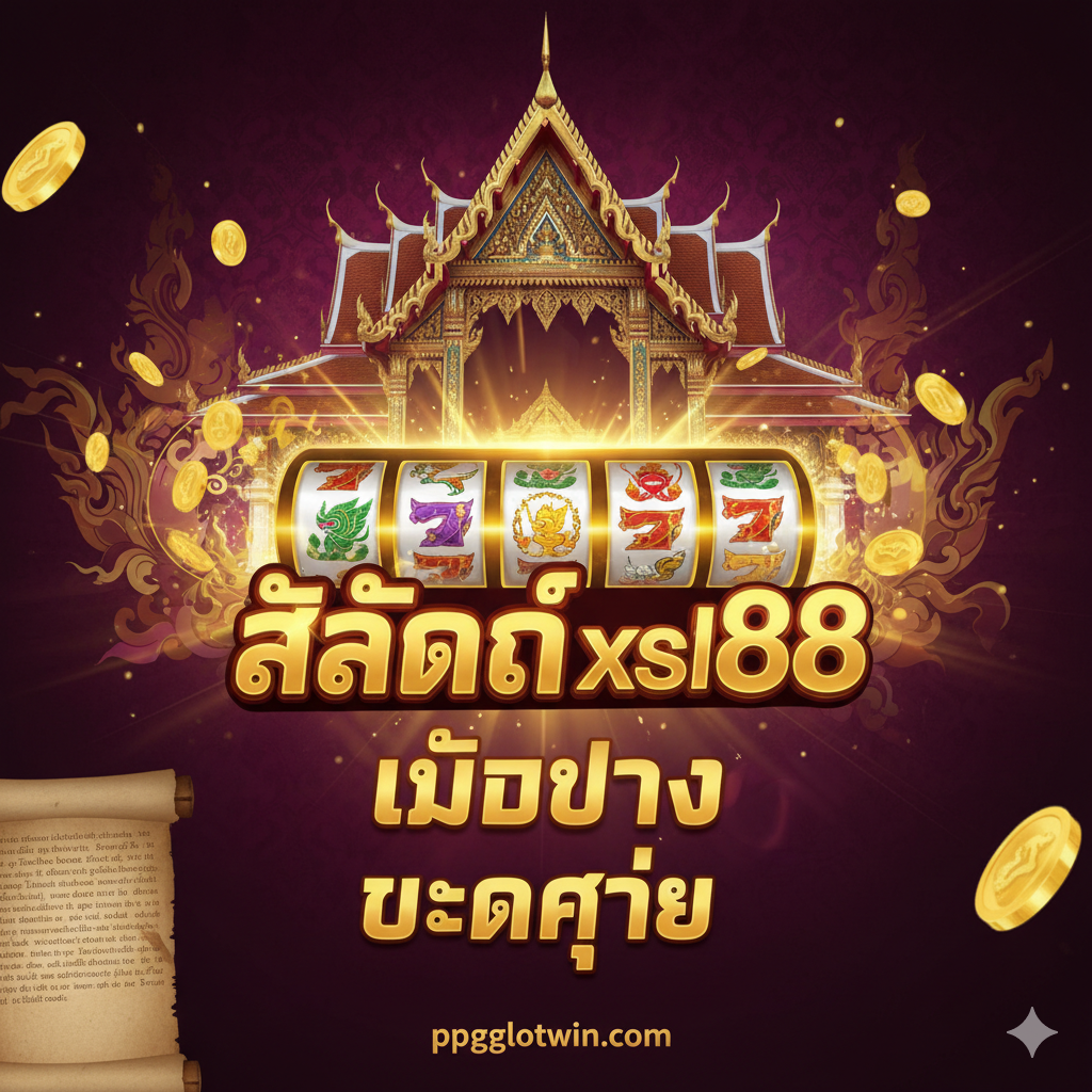 ภาพหน้าปกที่ดึงดูดสายตาสำหรับบทความสล็อตออนไลน์สไตล์ไทย สีสันสดใส เน้นสีทองและสีแดงเข้ม แสดงโลโก้ 'xn88 slot' อย่างชัดเจน อาจมีภาพกราฟิกของเหรียญทองคำที่กำลังโปรยปราย, วงล้อสล็อตที่มีแสงสว่าง, และคำว่า 'เว็บตรง' 'แตกง่าย' เป็นภาษาไทยในฟอนต์ตัวหนาที่โดดเด่น มีองค์ประกอบของฉากหลังเป็นวัดไทยหรือลายไทยประยุกต์เพื่อให้เข้ากับกลุ่มเป้าหมายชาวไทย ภาพรวมให้ความรู้สึกถึงความมั่นคงทางการเงินและความหรูหรา
