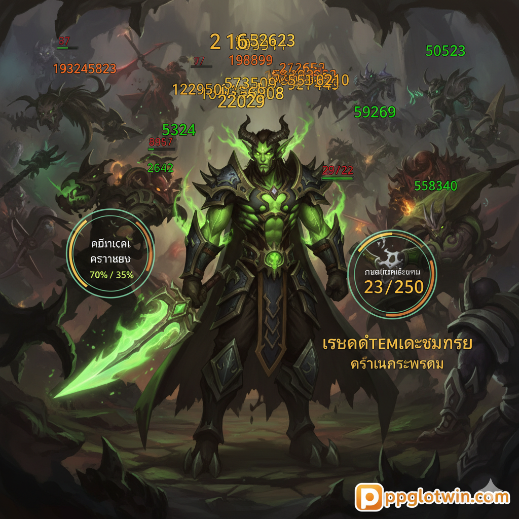 āļ āļēāļāđāļāđāļāļāđāļāđāļāđāđāļāļĢāļĩāļĒāļāļāļāļāļāļēāļĢāļĄāļĩ BiS Gear āļāļĩāđāļŠāļĄāļāļđāļĢāļāđāđāļāļāđāļāļ·āđāļāđāļŠāļāļāļāļĨāļĨāļąāļāļāđāļāļĩāđāļāļĩāļāļĩāđāļŠāļļāļ āļāļēāļāļŦāļĨāļąāļāđāļāđāļāļ āļēāļāļāļēāļĢāļāđāļāļŠāļđāđāļāļąāļāļāļāļŠ Raid āļāļąāļ§āļŠāļļāļāļāđāļēāļĒ (End-Game Boss) āļŦāļĢāļ·āļāļāļĒāļđāđāđāļ Mythic+ Dungeon āļāļĩāđāļĄāļĩāļĻāļąāļāļĢāļđāļāļģāļāļ§āļāļĄāļēāļ Demon Hunter āļāļģāļĨāļąāļāļāļģ DPS/Tanking āđāļāđāļāļĒāđāļēāļāļĒāļāļāđāļĒāļĩāđāļĒāļĄ āļĄāļĩāļāļąāļ§āđāļĨāļ Damage (āļŠāļĩāđāļŦāļĨāļ·āļāļ/āļŠāđāļĄ) āđāļĨāļ° Heal (āļŠāļĩāđāļāļĩāļĒāļ§) āļĨāļāļĒāļāļķāđāļāļĄāļēāļāļĒāđāļēāļāļĄāļŦāļēāļĻāļēāļĨ āļĄāļĩāļāļĢāļēāļāļīāļāļ§āļāļāļĨāļĄāđāļĨāđāļāđ āđāļāđāļāļŠāļāļīāļāļīāļŦāļĨāļąāļ (Crit/Haste) āđāļĨāļ°āļāđāļāļāļ§āļēāļĄ 'Item Level is King' āļŦāļĢāļ·āļ 'Max Performance' āļāļĩāđāļāļđāļāđāļēāđāļāļ·āđāļāļāļ·āļāđāļĨāļ°āļāļķāļāļāļđāļāđāļāļāļđāđāđāļĨāđāļāļāļĩāđāļāđāļāļāļāļēāļĢāļāļĢāļ°āļŠāļīāļāļāļīāļ āļēāļāļŠāļđāļāļŠāļļāļ