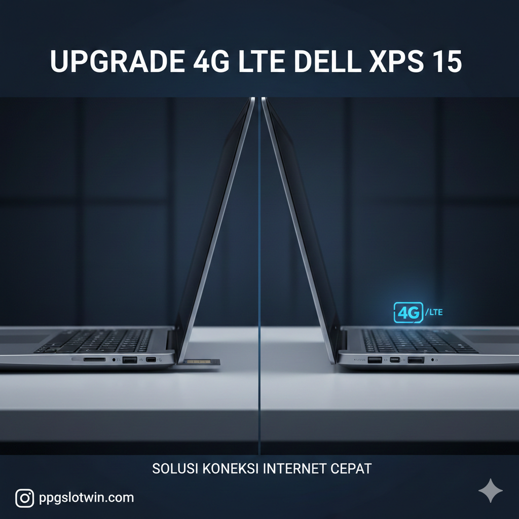 A dynamic image representing the advantage of mobile connectivity. Show a Dell XPS 15 user sitting comfortably in a non-traditional office setting, such as a park, café, or airport lounge, working productively. A stylized, high-speed 'wave' of data or Wi-Fi signal should emanate from the laptop, flowing seamlessly into the distance. The overall tone should be vibrant and convey freedom, mobility, and reliable connection (4G/LTE icon visible on the laptop screen or stylized overlay).