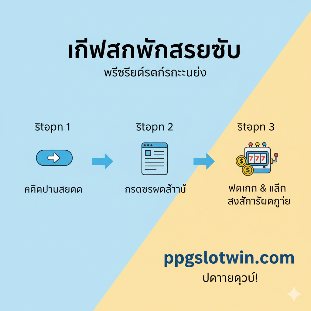 ภาพประกอบที่เรียบง่ายและชัดเจนของ 'cara daftar situs slot' (วิธีลงทะเบียนเว็บไซต์สล็อต) แสดงขั้นตอนการลงทะเบียนสามขั้นตอนโดยใช้ลูกศรตามลำดับ ขั้นตอนที่ 1: ไอคอน 'คลิกปุ่มลงทะเบียน' ขั้นตอนที่ 2: ไอคอน 'กรอกข้อมูลสั้น ๆ' ขั้นตอนที่ 3: ไอคอน 'ฝากเงินและเล่น Slot Gacor'